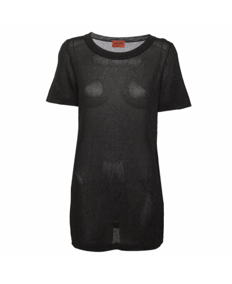 Women's Shimmer Knit Tunic Top