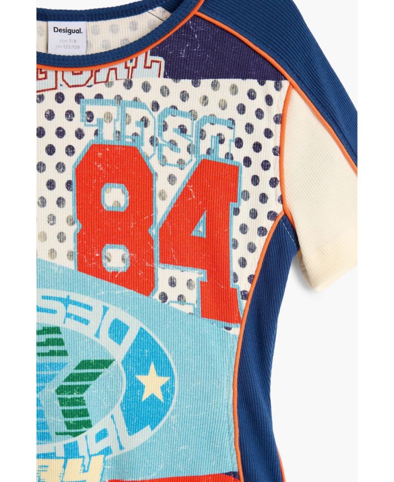 Girls's 3-14 Printed A-line dress