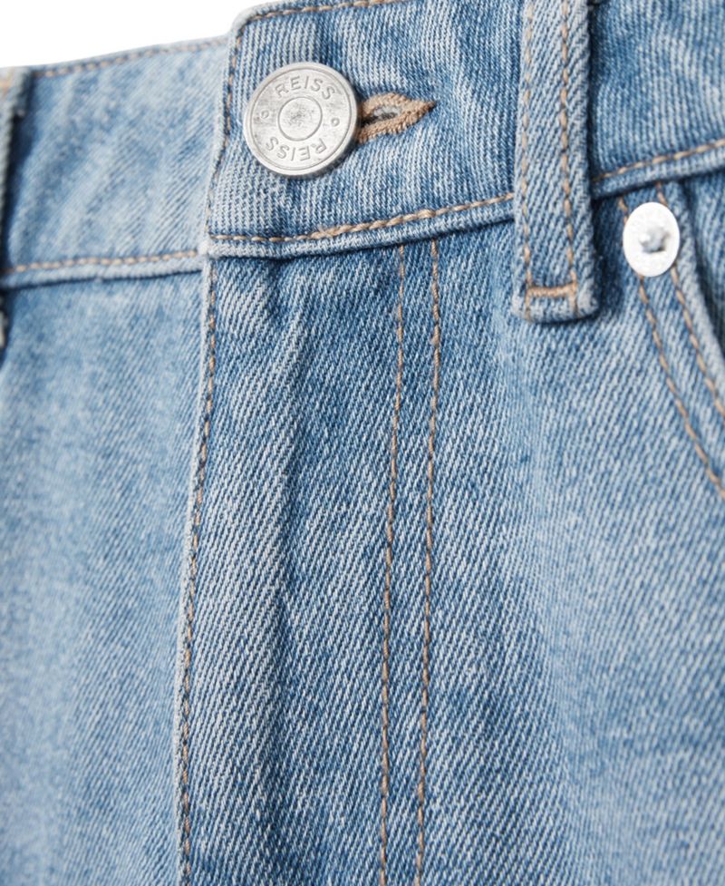 Men's Broadway Light-Wash Loose-Fit Jeans