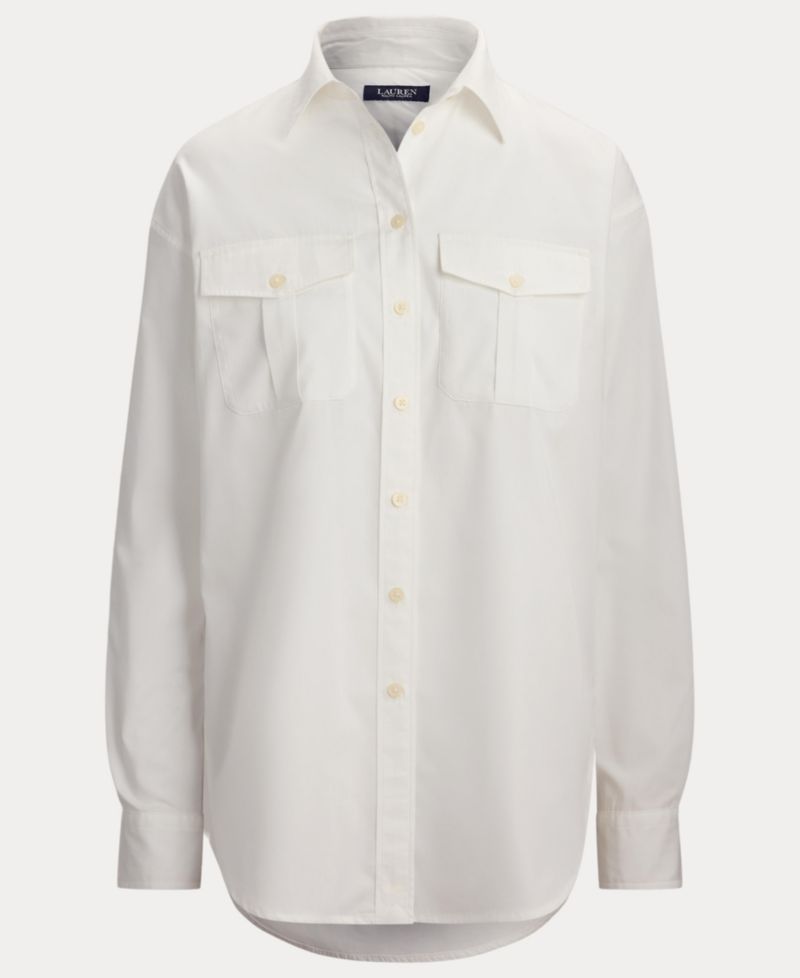 Women's Long-Sleeve Button-Front Shirt