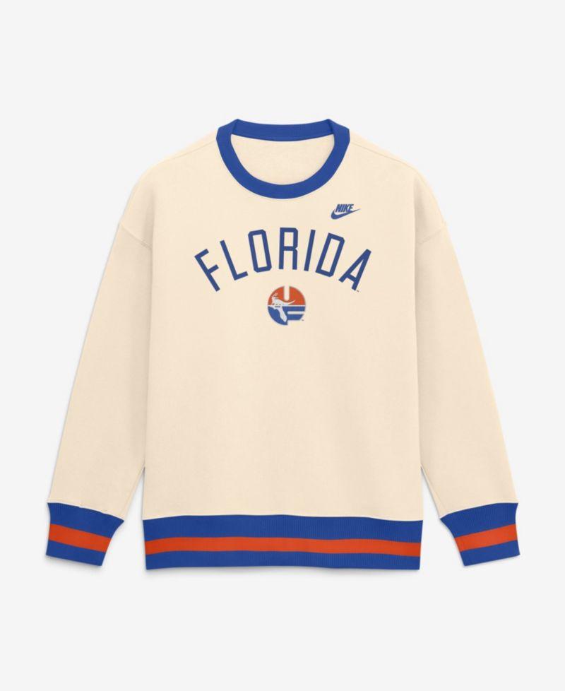 Women's Natural Florida Gators Legacy Pullover Sweatshirt