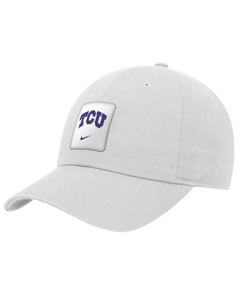Men's White TCU Horned Frogs 2026 On-Field Club Adjustable Hat