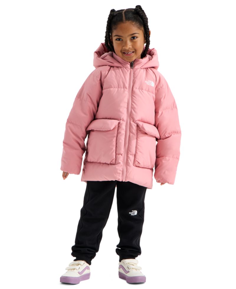 Boys' and Girls' 2T-7 Down Fleece-Lined Insulated Parka Jacket