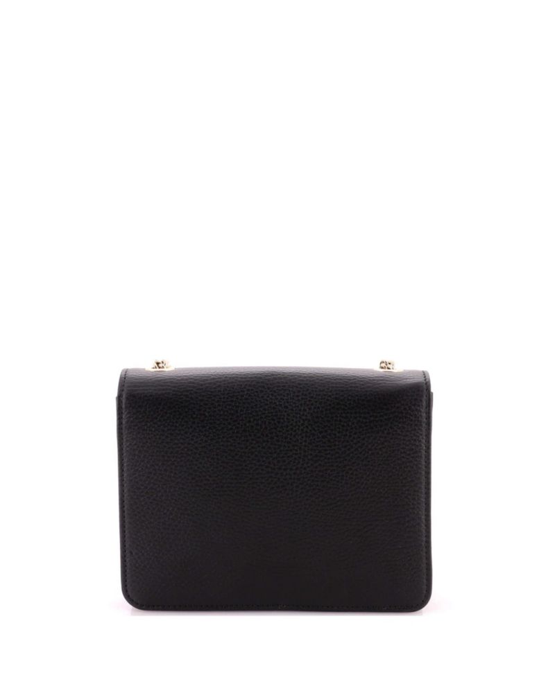 Small Interlocking Shoulder Bag Leather