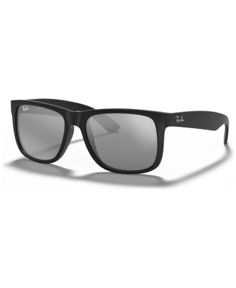 Unisex Low Bridge Fit Sunglasses, RB4165F JUSTIN COLOR MIX