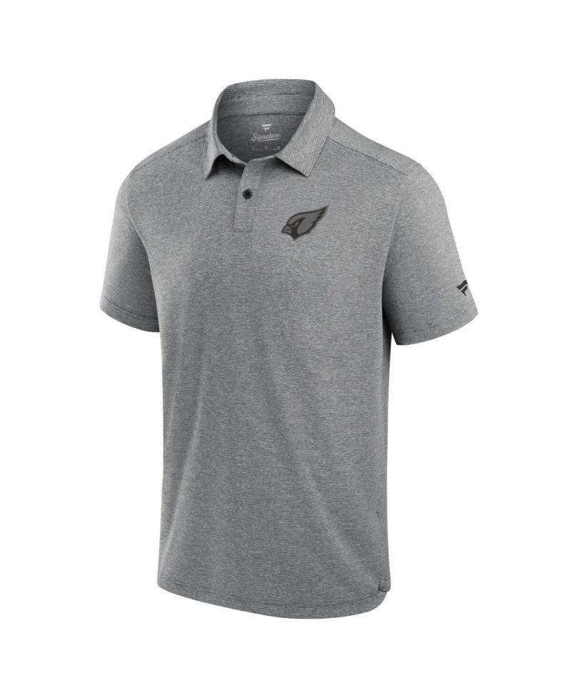 Men's Gray Arizona Cardinals Front Office Tech Polo Shirt