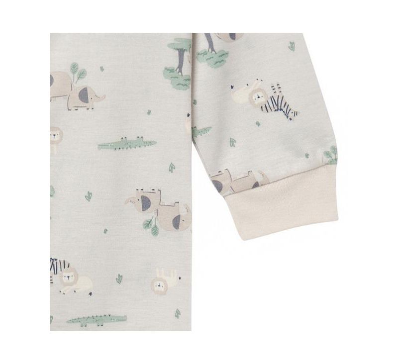 Baby Boys Footless Pajamas with Reverse Zipper, 3-Pack