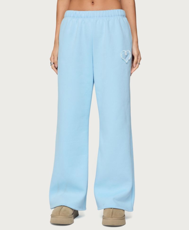 Women's Love Wide Leg Sweatpants