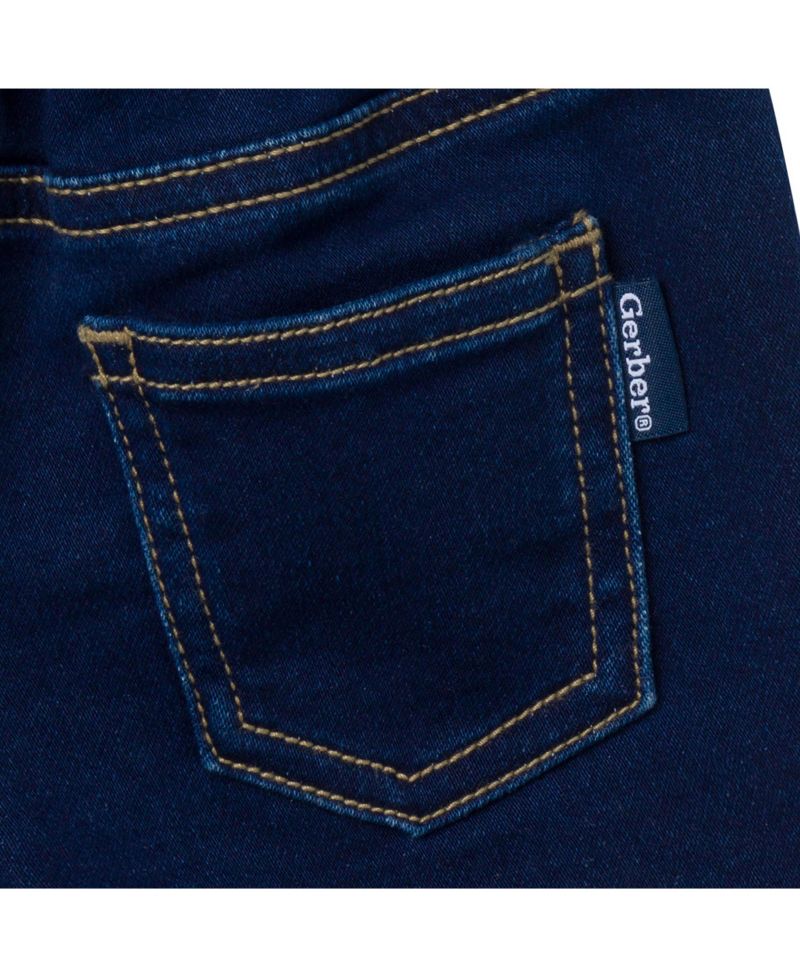 Toddler Gender Neutral Cuffed Denim Shorts, Light Denim Wash