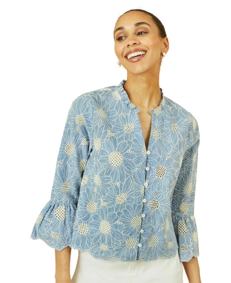Women's Daisy Broderie Shirt