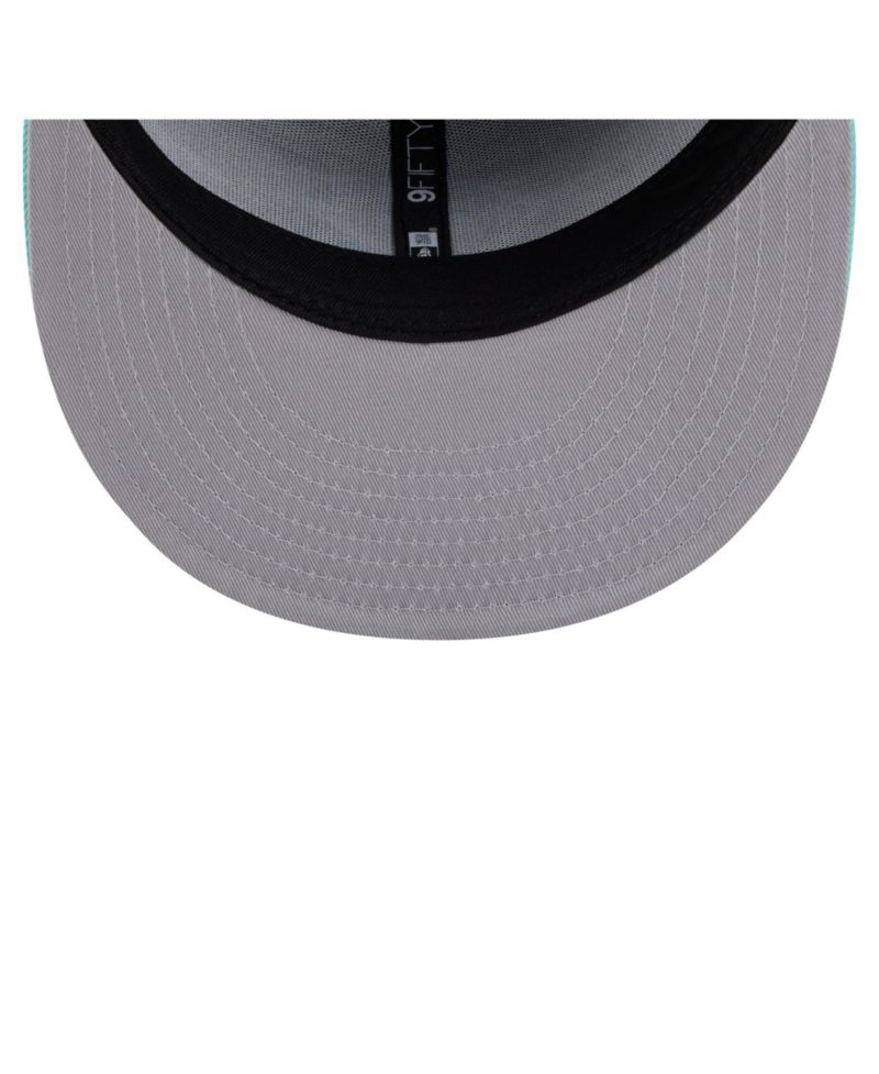 Men's Navy/Turquoise Cincinnati Reds 2-Tone Color Pack 9FIFTY Snapback Hat