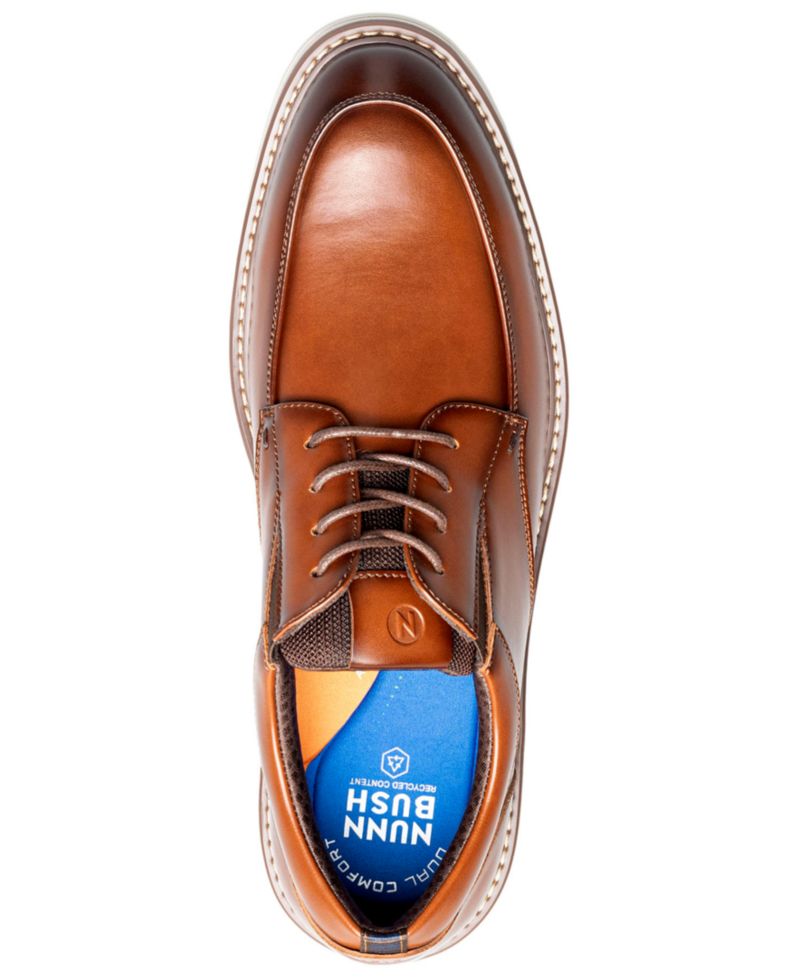 Men's Gates Lace-Up Moc Toe Oxford Shoes