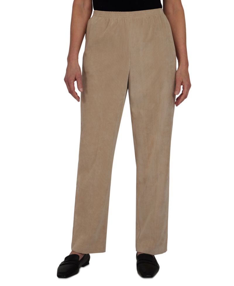 Women's Corduroy Elasticband Waist Pants