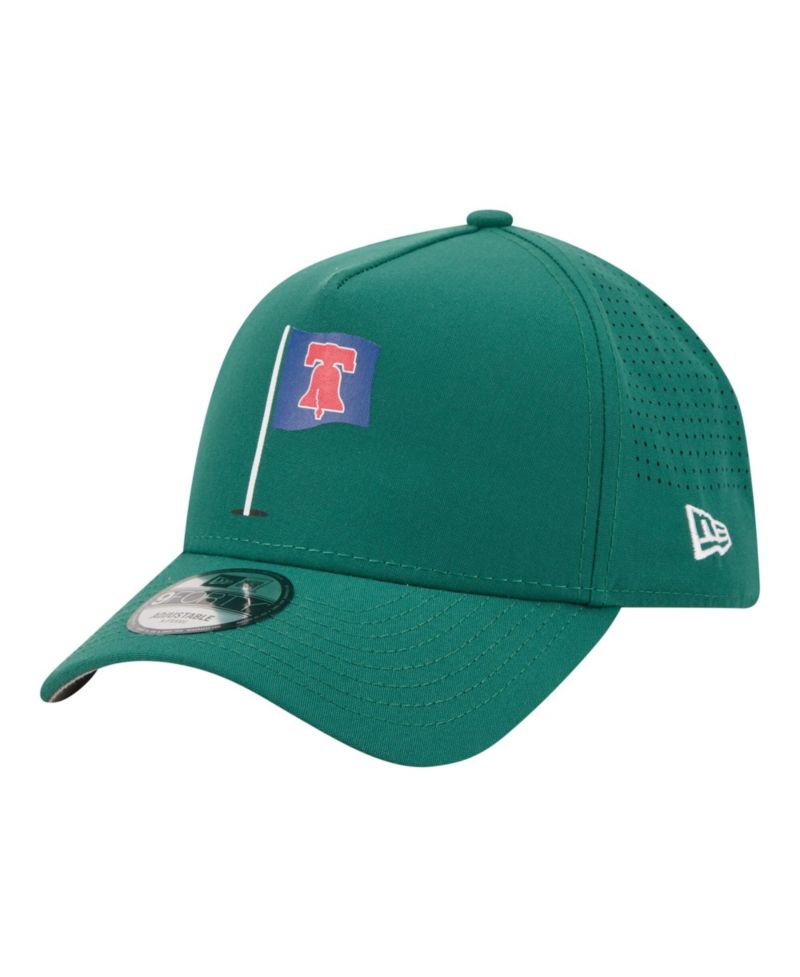 Men's Green Philadelphia Phillies Pin Seeker 9FORTY A-Frame Adjustable Hat
