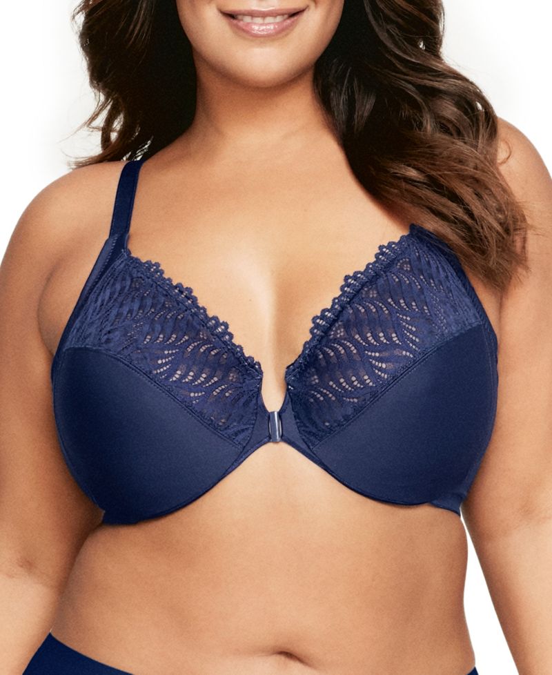 Women's Plus Size Wonder Wire Front Close T-Back Bra 1246