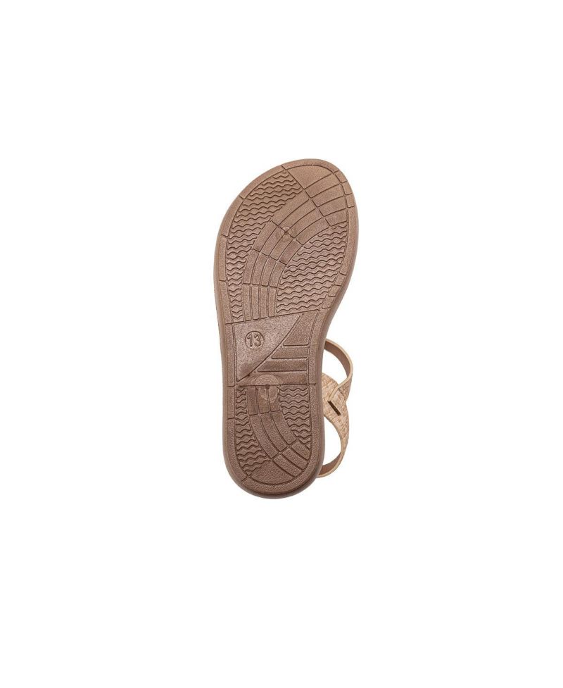 Little Girls Fashion Sandals - Comfy Dressy Shoes with Fruit and Flower Charms