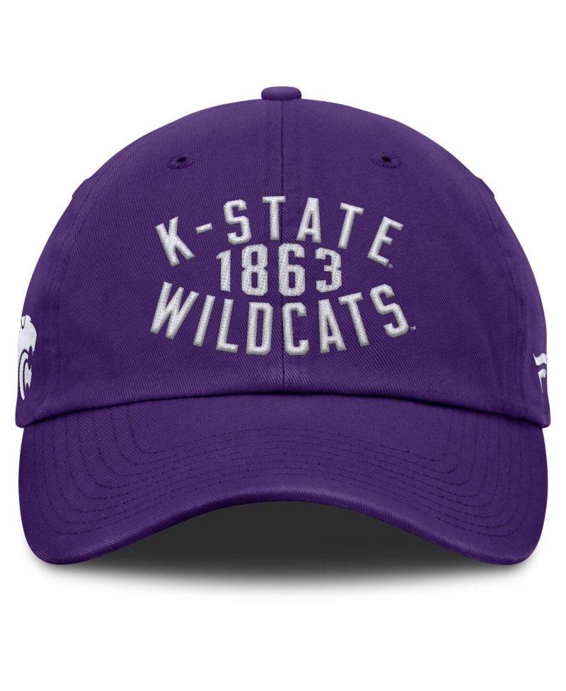 Men's Purple Kansas State Wildcats Archer Adjustable Hat