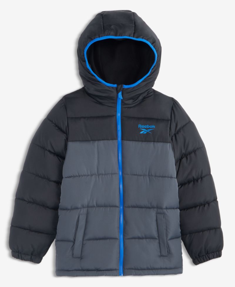 Boys' XS-XL Hooded Puffer Jacket