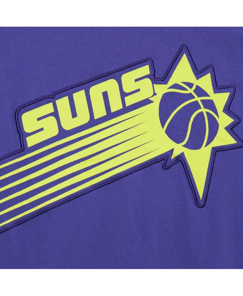 Men's Purple Phoenix Suns Hardwood Classics Neon Nights Premium T-Shirt