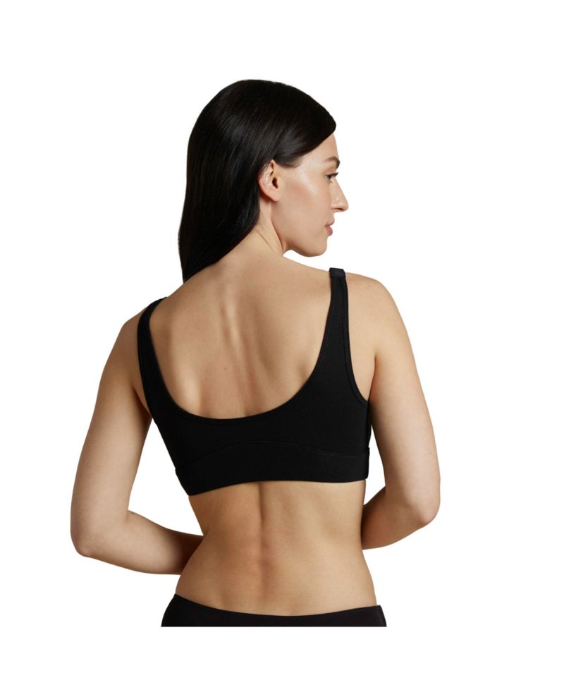 Women's Wireless Zip Front Bra