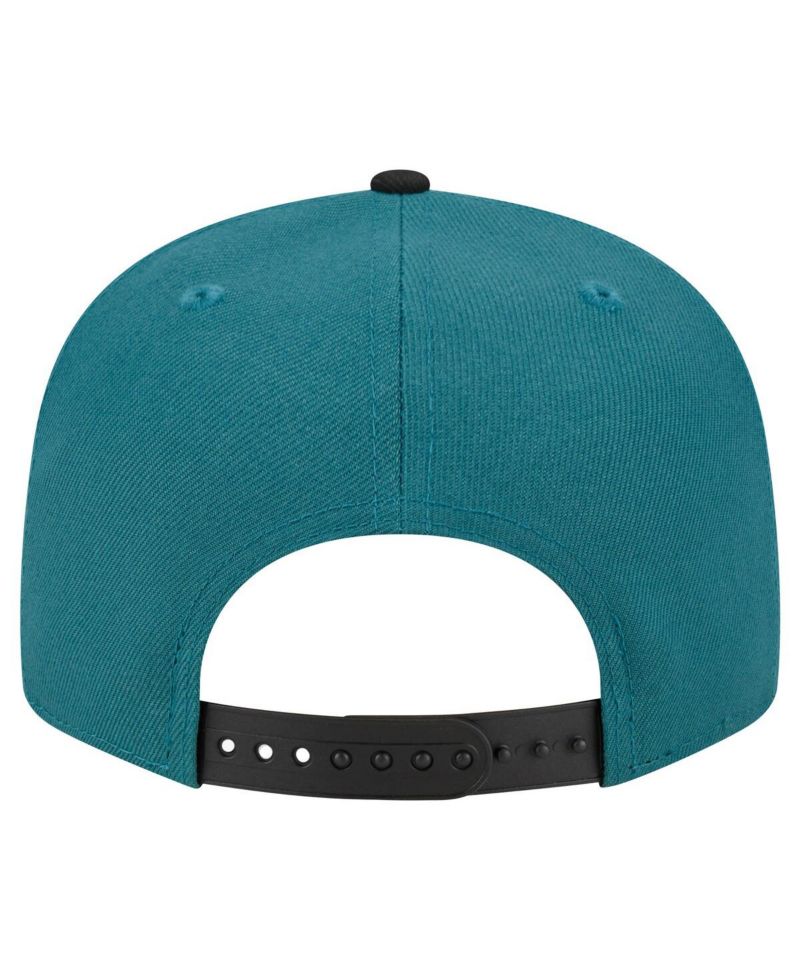 Men's Midnight Green/Black Philadelphia Eagles Team Establish 9FIFTY Snapback Hat