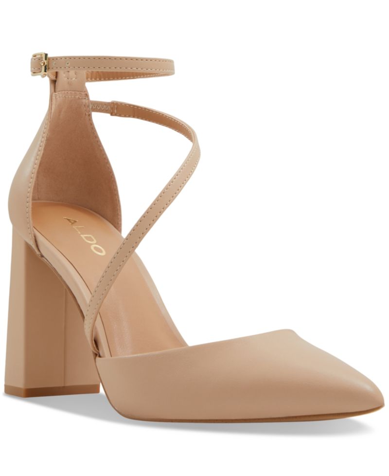 Women's Milley Two-Piece Strappy Pointed-Toe Pumps