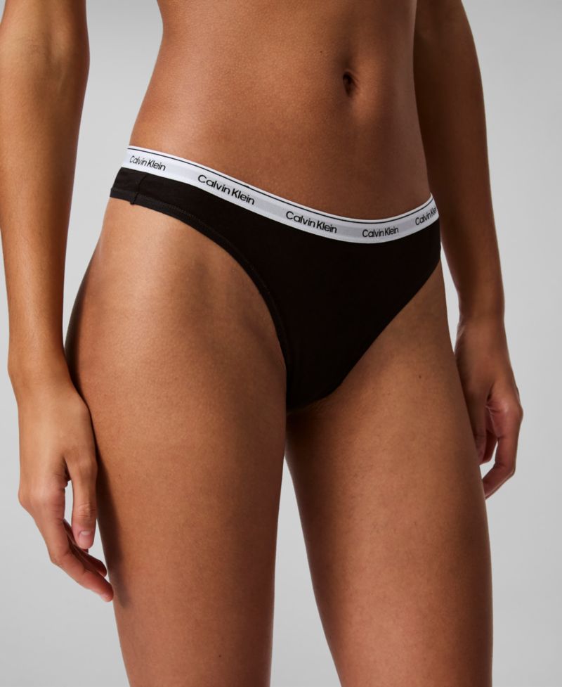 Women's Modern Logo Thong Underwear QD5043