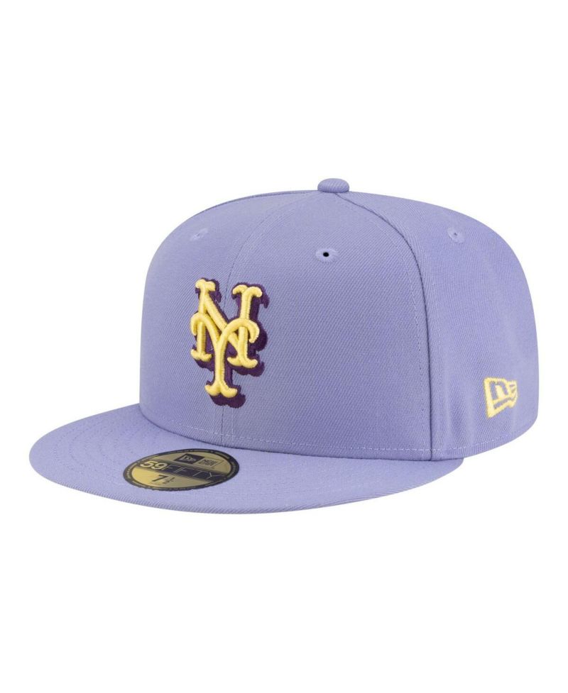 Men's Light Purple New York Mets Lavender Bloom 59FIFTY Fitted Hat