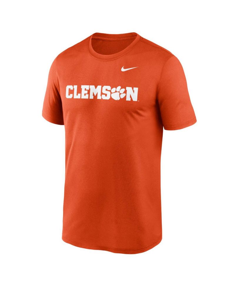 Men's Orange Clemson Tigers Primetime Legend Wordmark T-Shirt