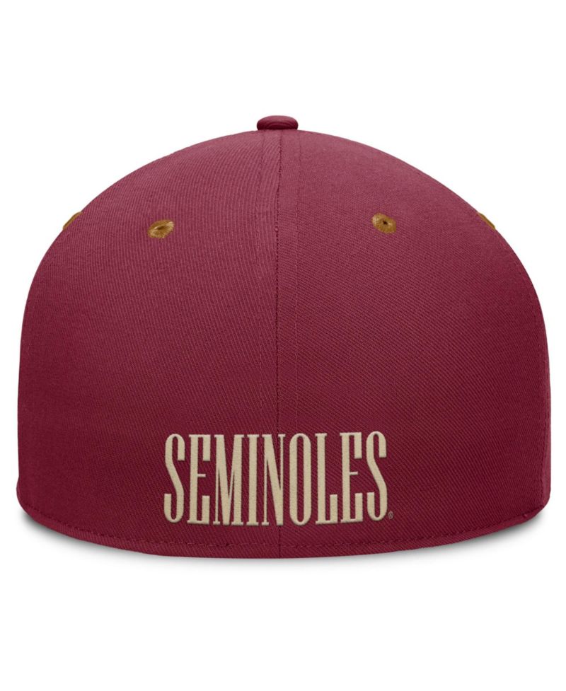 Men's Garnet/Brown Florida State Seminoles NoBo Fitted Hat