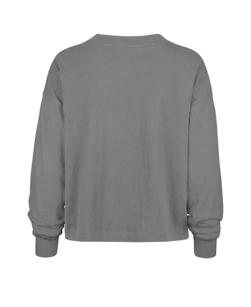 47 Brand Women's '47 Gray Texas A M Aggies Stacked Sydney Long Sleeve T-Shirt