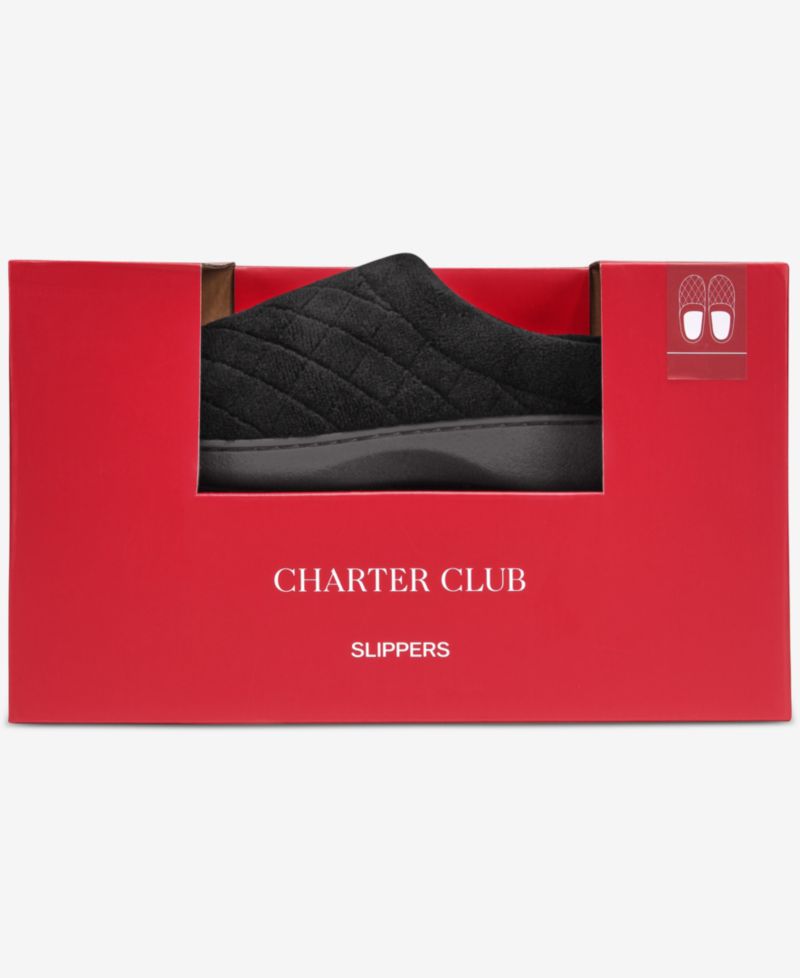 Women's Quilted Clog Slipper