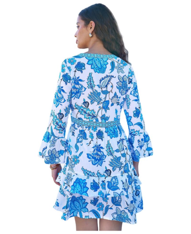 Women's Floral Beach Tunic Dress