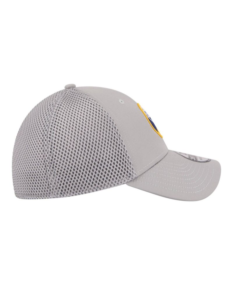 Men's Gray Buffalo Sabres Logo 39THIRTY Flex Hat