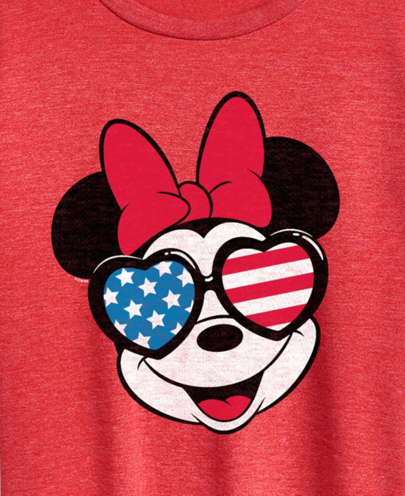 Plus Size Disney Minnie Short-Sleeve Graphic T-Shirt