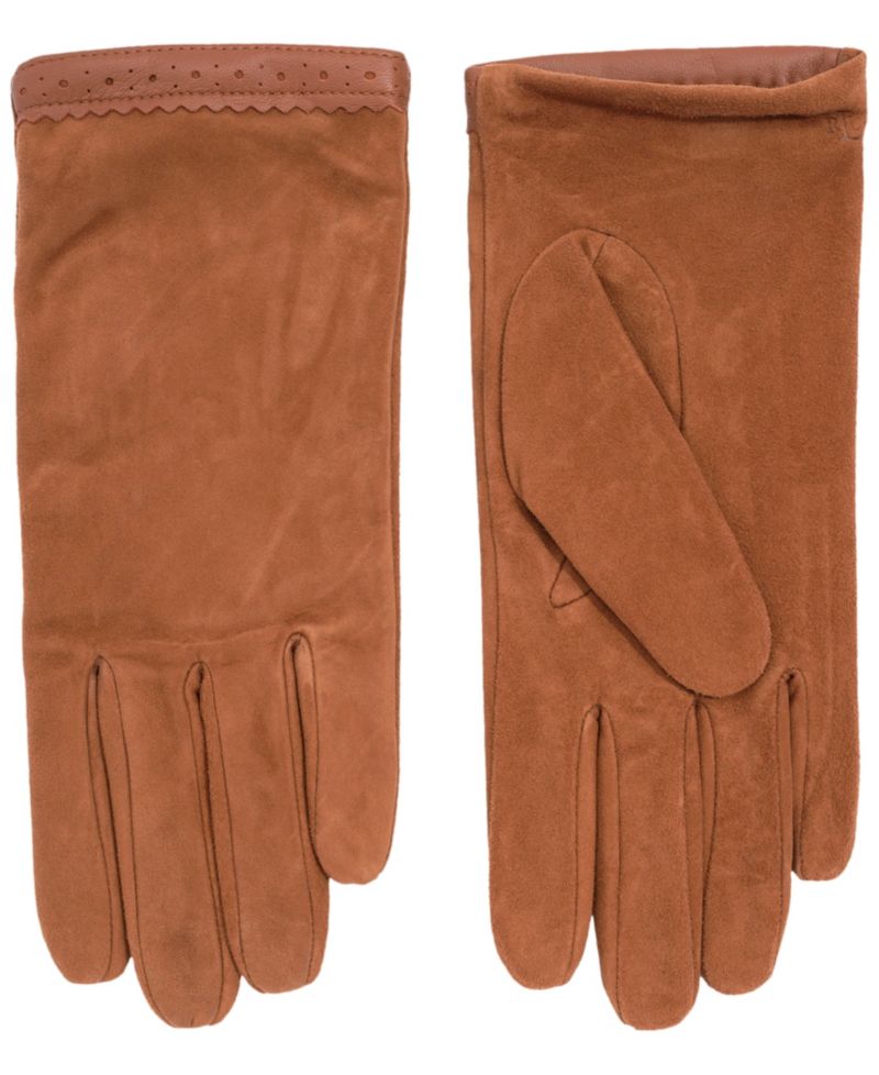 Wing Tip Leather Gloves
