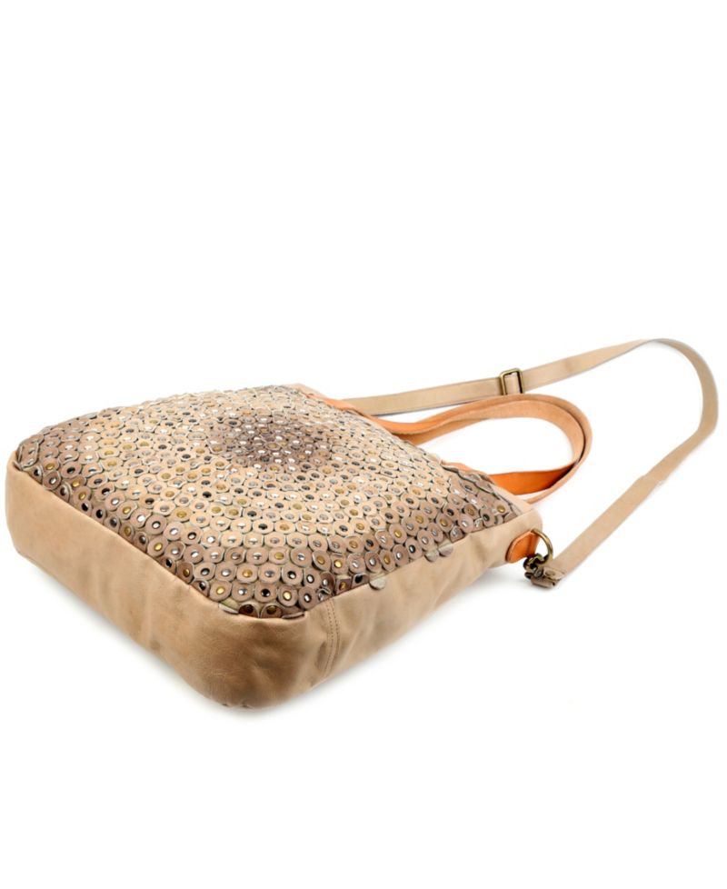 Stellar Stud Leather Tote Bag