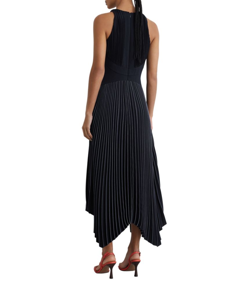 Women's Rachel Pleated Sleeveless Midi Dress
