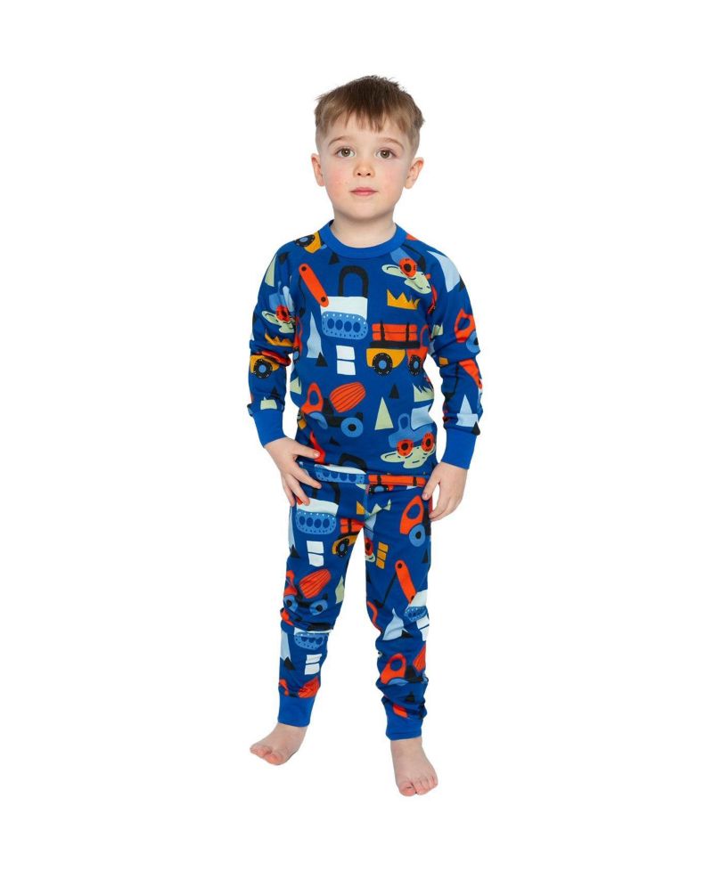 Little and Big Boy's (6-12) Cotton Two Piece Pajama Set