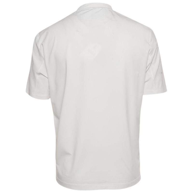 Men's White Jersey Applique Detail T-Shirt
