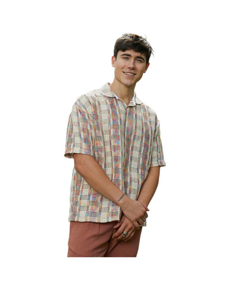 Men's Off-White Prism Oversized Polo T-Shirt