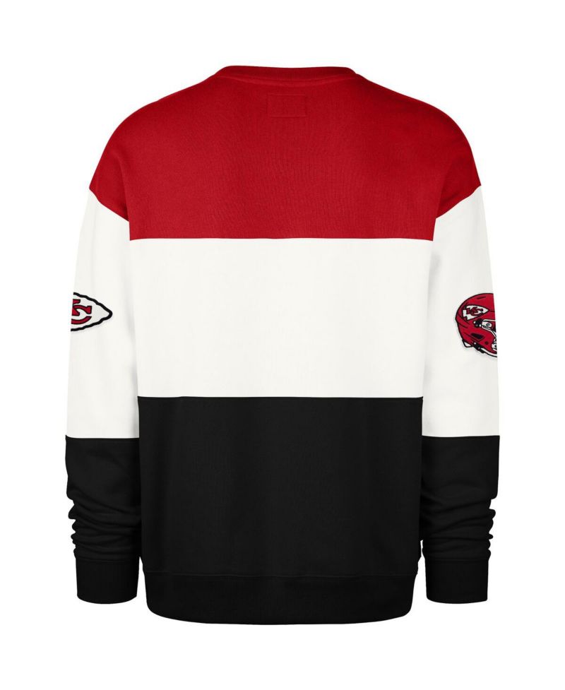 Men's Red/Black Kansas City Chiefs Breeze Maximalist Sweatshirt