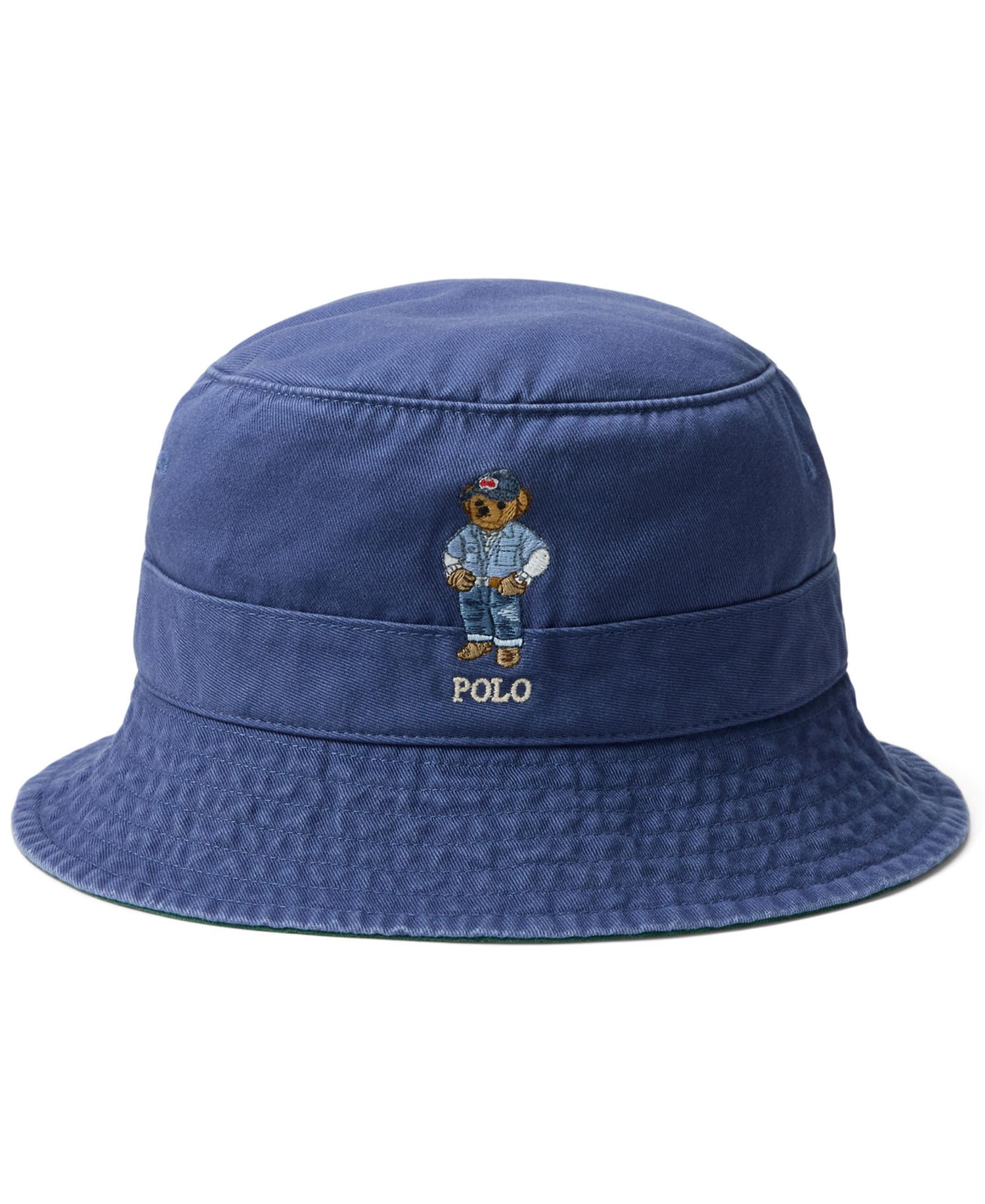 Мужская саржевая шляпа-панама Polo Bear