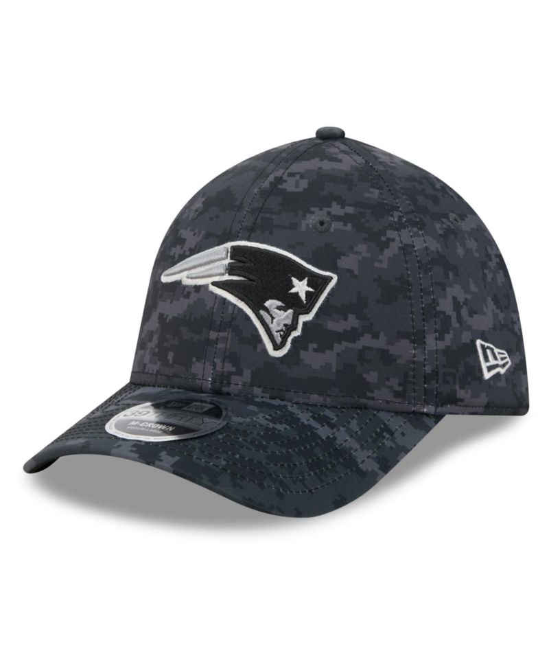 Men's Black New England Patriots 2026 Salute to Service 39THIRTY Flex Hat