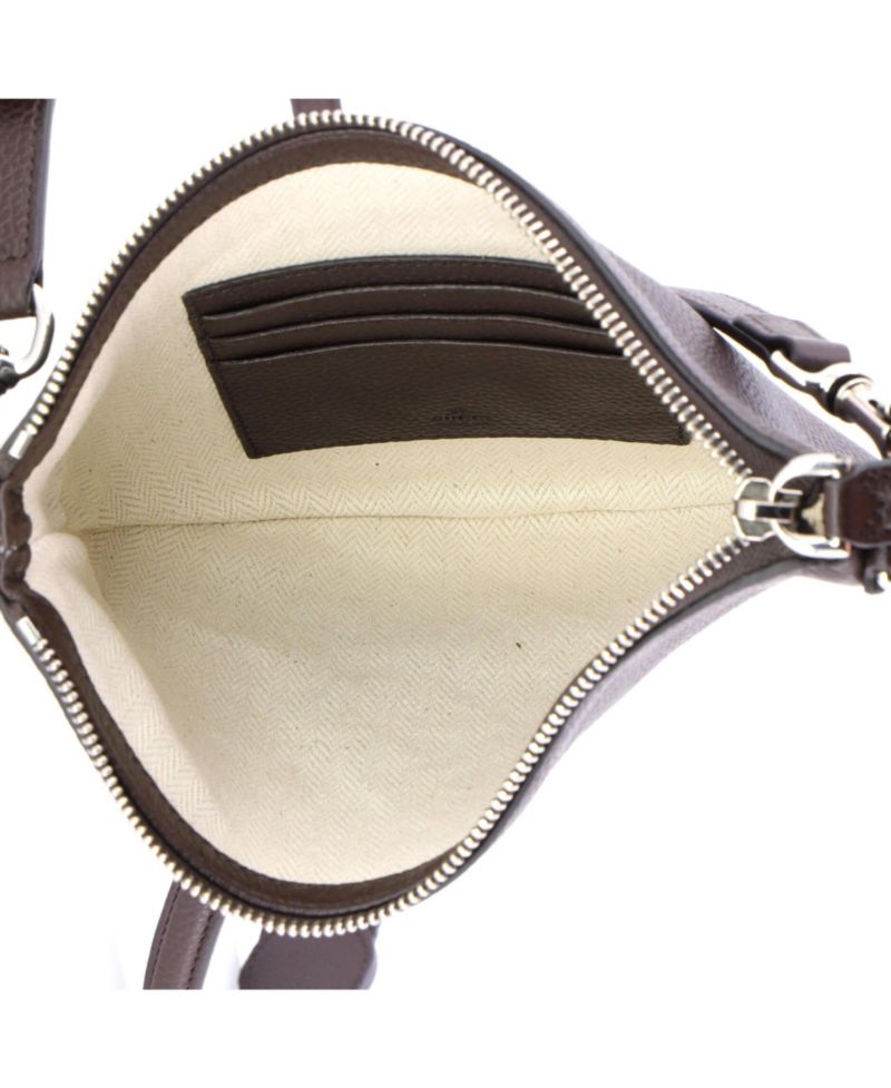 Small B Crossbody Bag Leather
