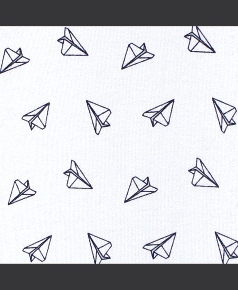 Cotton Bodysuits 5pk, Basic Paper Airplane