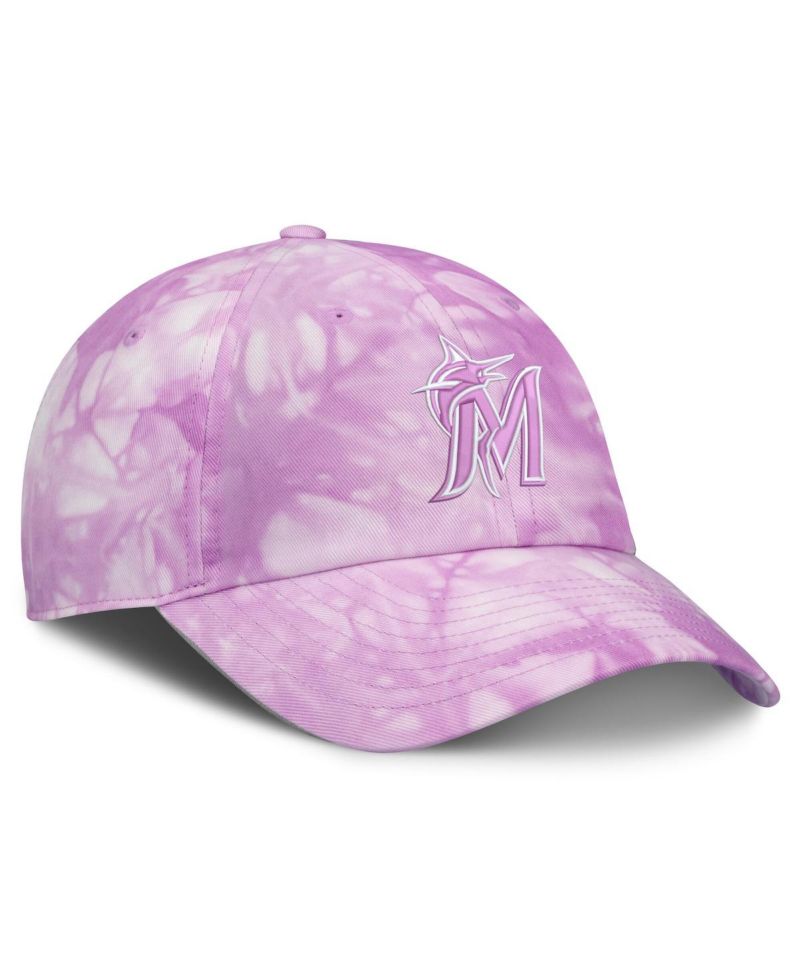 Women's Light Pink Miami Marlins Mother’s Day Club Adjustable Hat