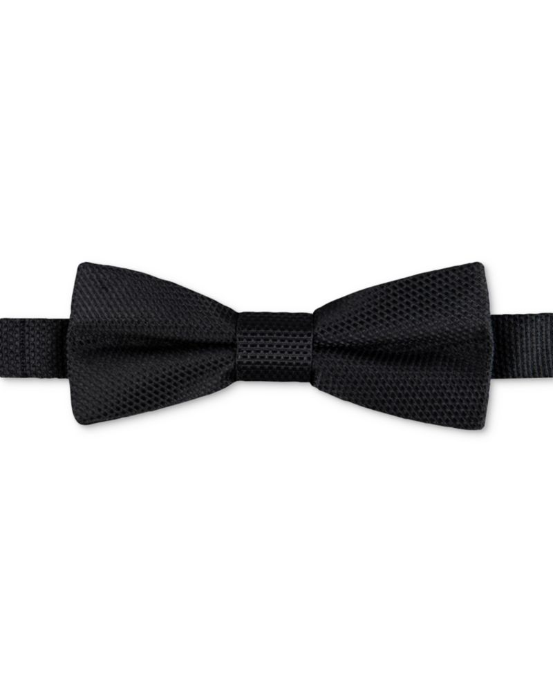 Men's Textured Solid Bow Tie