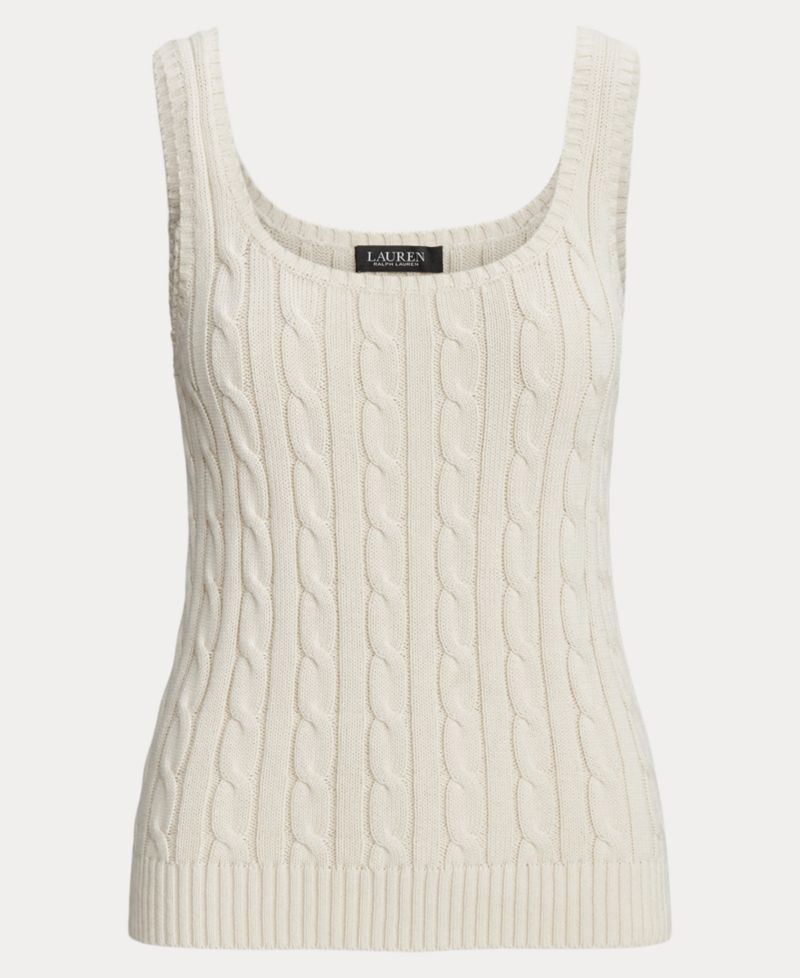 Women's Slim-Fit Sleeveless Sweater