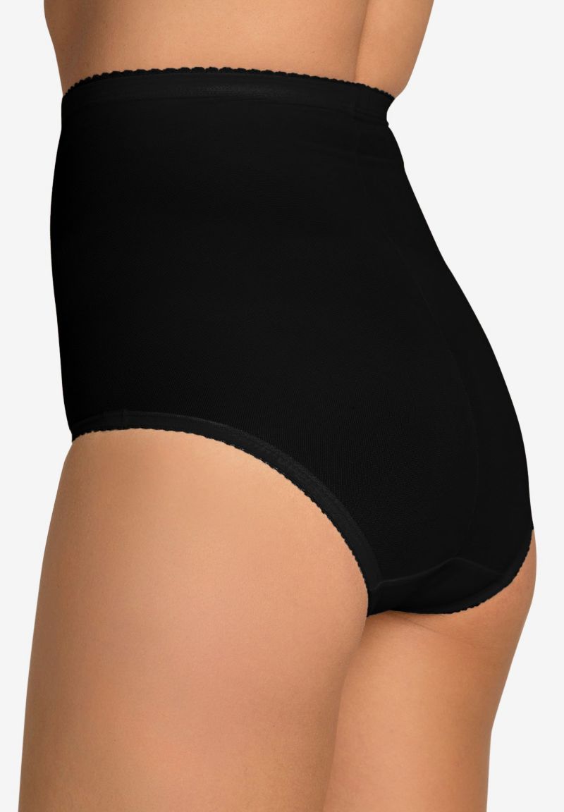 Plus Size Power Mesh Firm Control Shaping Brief